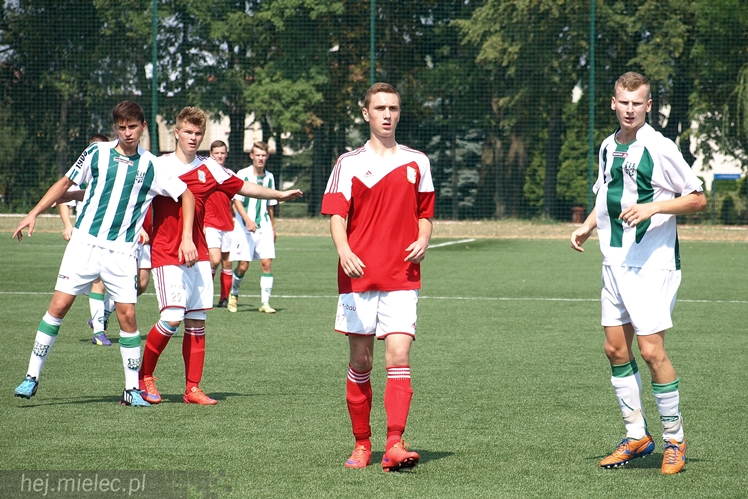1 Liga Podkarpacka Juniorów Starszych: MKS Gryf Mielec - ASP Wisłoka Dębica