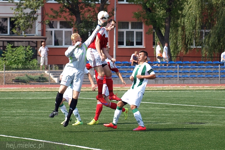 1 Liga Podkarpacka Juniorów Starszych: MKS Gryf Mielec - ASP Wisłoka Dębica
