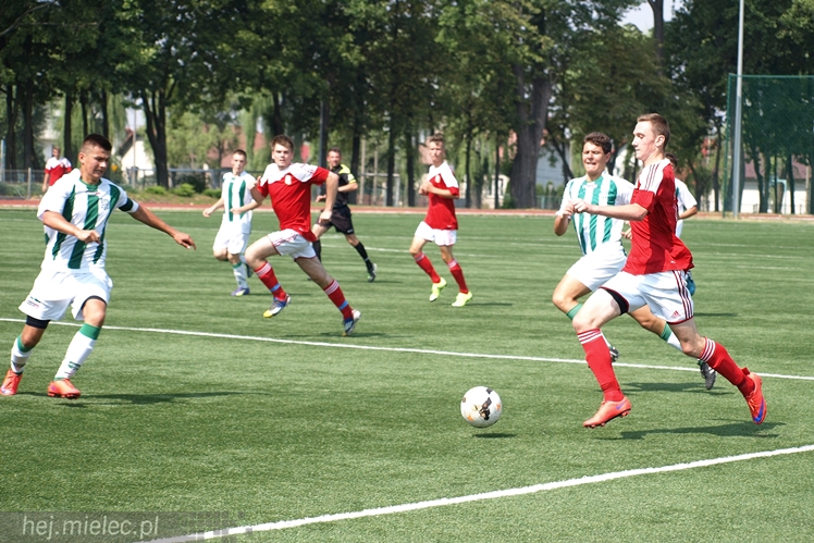 1 Liga Podkarpacka Juniorów Starszych: MKS Gryf Mielec - ASP Wisłoka Dębica