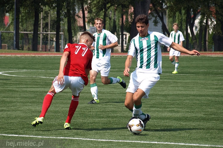 1 Liga Podkarpacka Juniorów Starszych: MKS Gryf Mielec - ASP Wisłoka Dębica