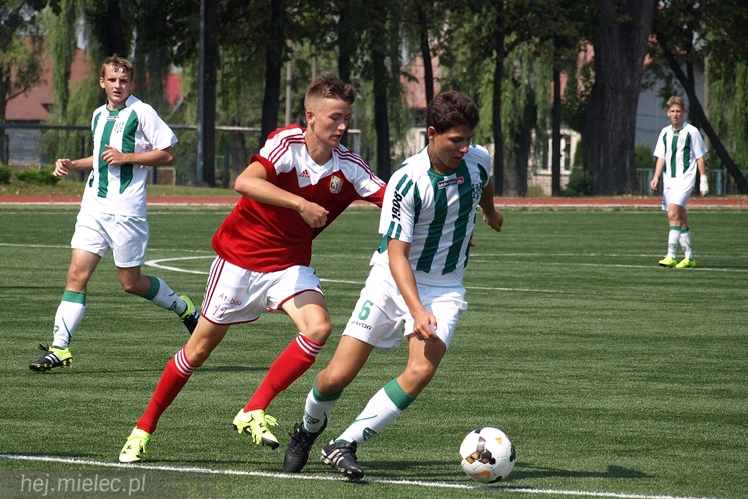 1 Liga Podkarpacka Juniorów Starszych: MKS Gryf Mielec - ASP Wisłoka Dębica