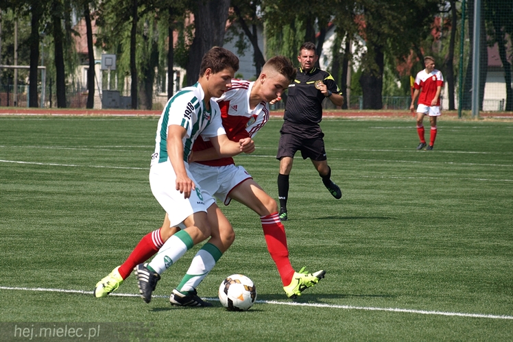 1 Liga Podkarpacka Juniorów Starszych: MKS Gryf Mielec - ASP Wisłoka Dębica