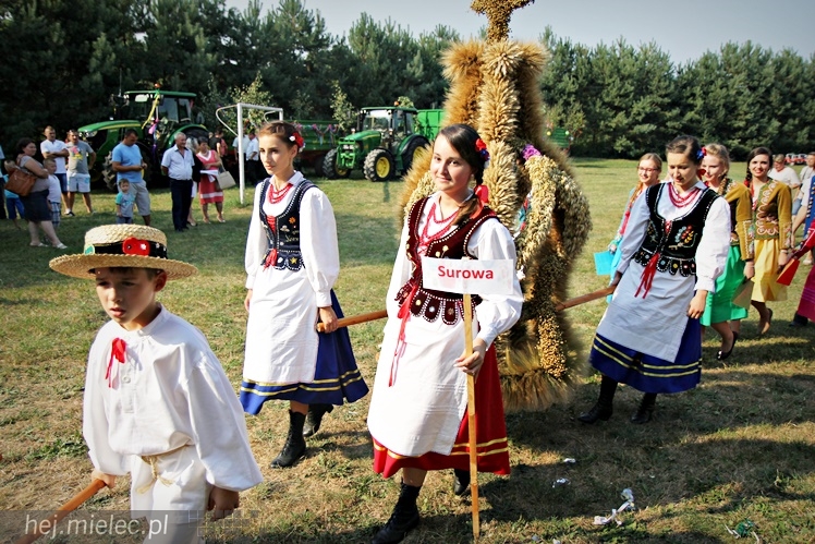 Dożynki 15 sierpnia 2015 roku w Surowej