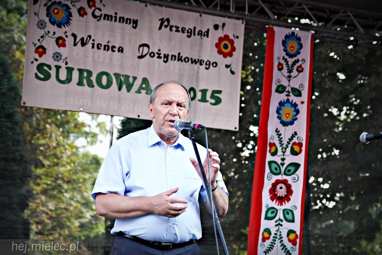 Dożynki 15 sierpnia 2015 roku w Surowej