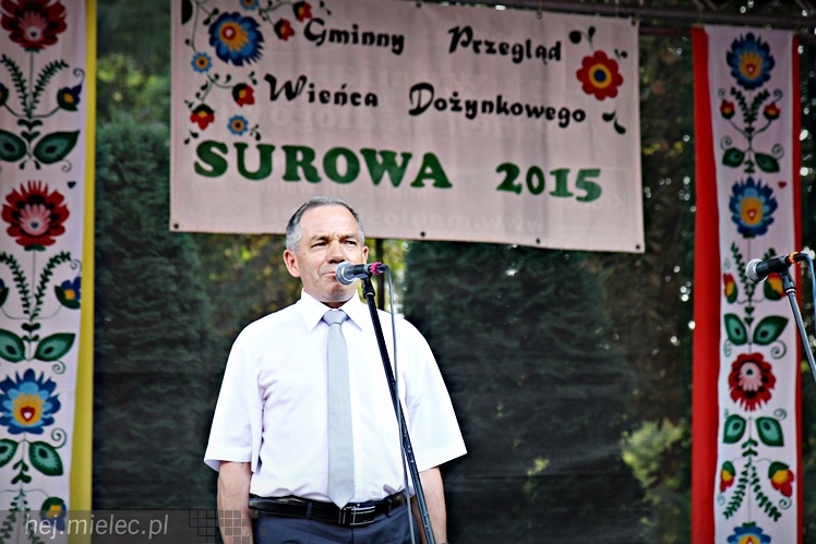 Dożynki 15 sierpnia 2015 roku w Surowej
