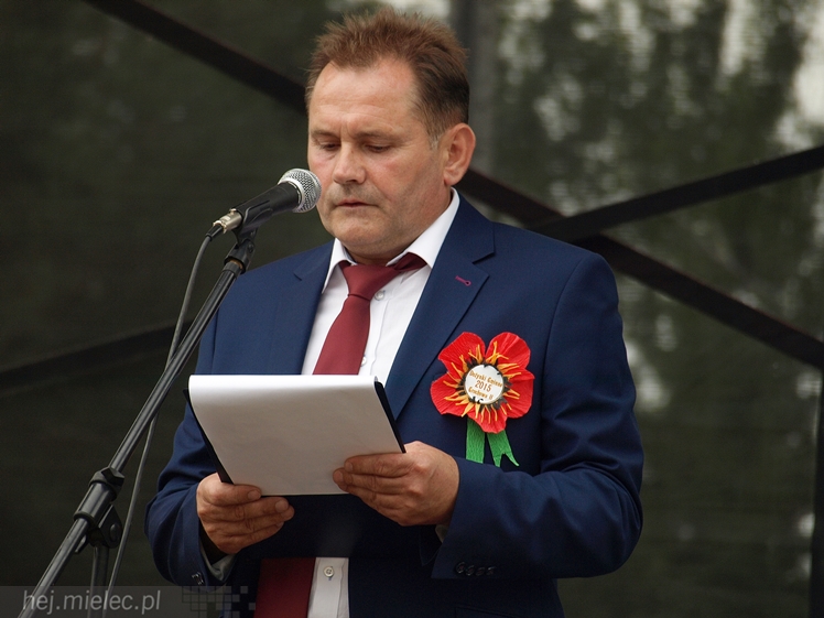 Dożynki 16 sierpnia 2015 roku w gminie Tuszów Narodowy