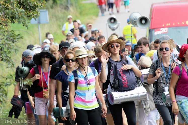Piesza Pielgrzymka Tarnowska 2015 - Dzień 2