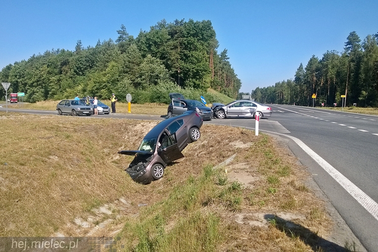  Kolejny wypadek na obwodnicy Mielca