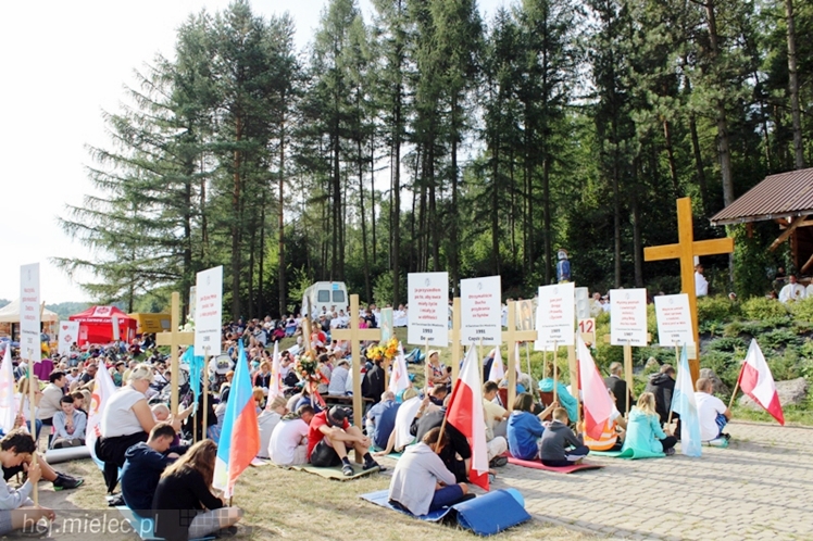 Ósmy dzień pielgrzymowania na Jasną Górę czasem pojednania