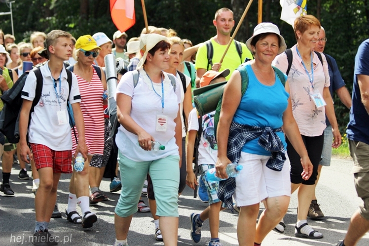 Ósmy dzień pielgrzymowania na Jasną Górę czasem pojednania