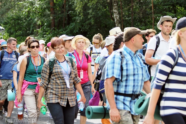 Ósmy dzień pielgrzymowania na Jasną Górę czasem pojednania