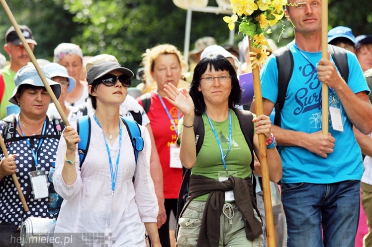 Ósmy dzień pielgrzymowania na Jasną Górę czasem pojednania