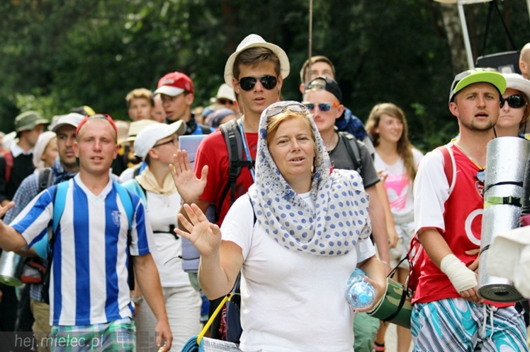 Ósmy dzień pielgrzymowania na Jasną Górę czasem pojednania