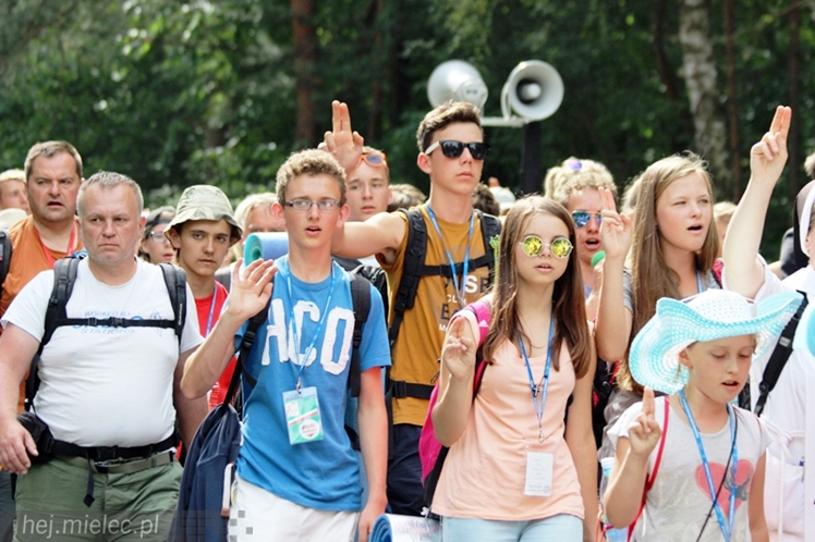 Ósmy dzień pielgrzymowania na Jasną Górę czasem pojednania