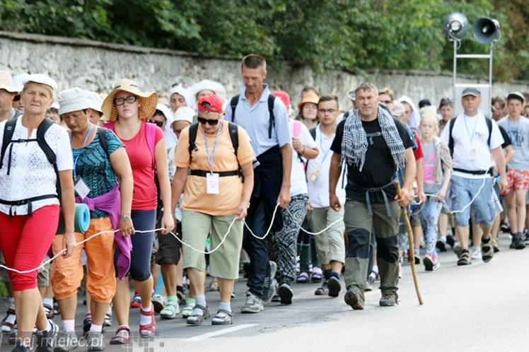 Ósmy dzień pielgrzymowania na Jasną Górę czasem pojednania