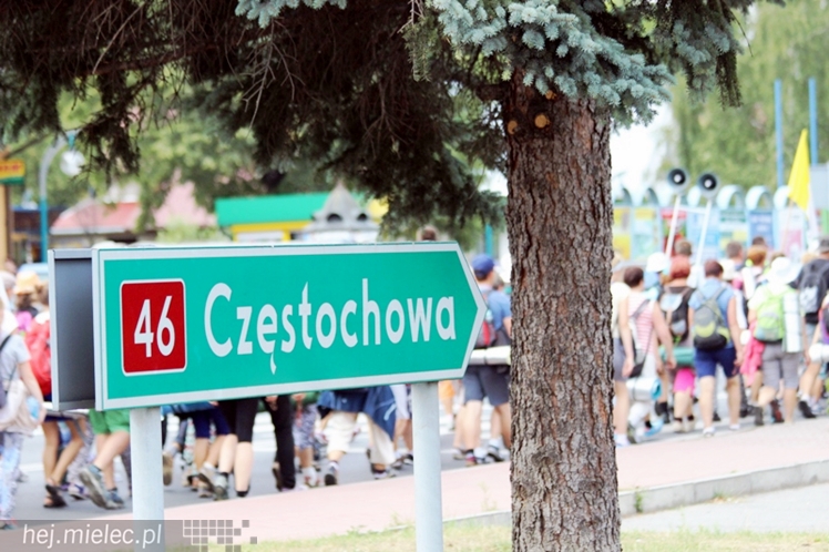 Ósmy dzień pielgrzymowania na Jasną Górę czasem pojednania