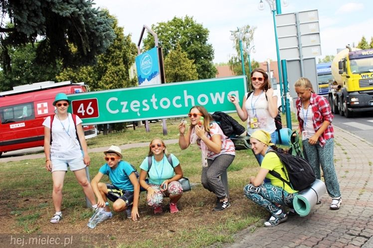Ósmy dzień pielgrzymowania na Jasną Górę czasem pojednania