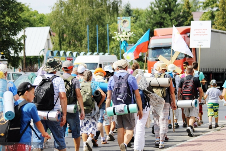Ósmy dzień pielgrzymowania na Jasną Górę czasem pojednania