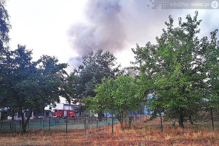 Pożar w Chorzelowie