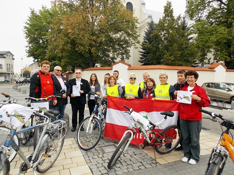 Odbył się I Rajd rowerowy ?Szlakiem Mieleckich Samolotów?