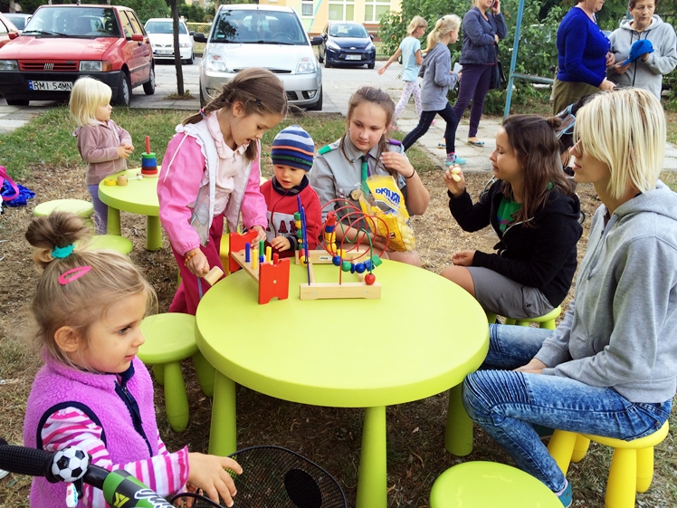 Festyn plenerowy na osiedlu Szafera