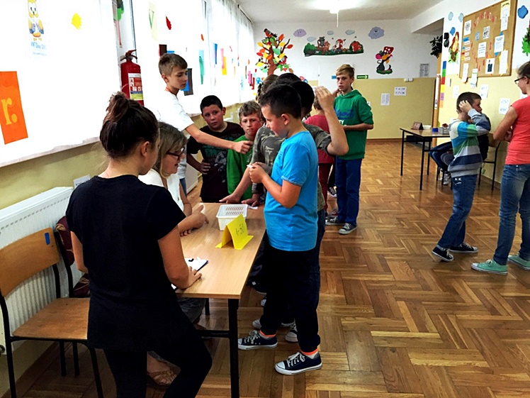 V Światowy Dzień Tabliczki Mnożenia w Szkole Podstawowej w Zabrniu