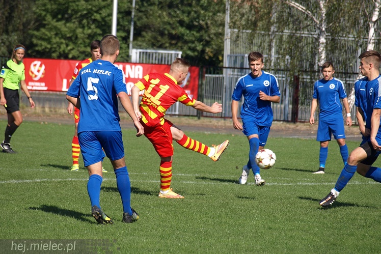 Juniorzy Stali Mielec przegrali z Jagiellonią Białystok