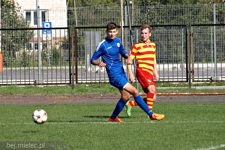 Juniorzy Stali Mielec przegrali z Jagiellonią Białystok