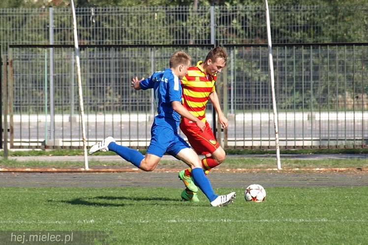 Juniorzy Stali Mielec przegrali z Jagiellonią Białystok