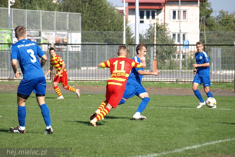 Juniorzy Stali Mielec przegrali z Jagiellonią Białystok