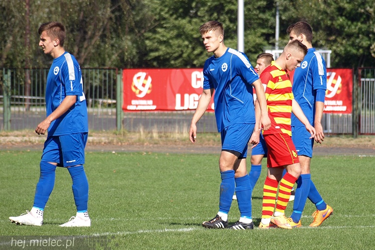 Juniorzy Stali Mielec przegrali z Jagiellonią Białystok