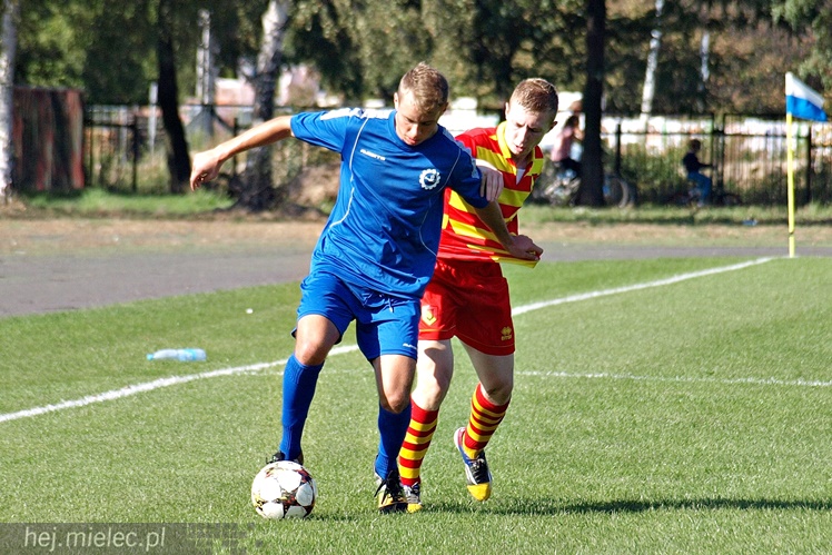 Juniorzy Stali Mielec przegrali z Jagiellonią Białystok