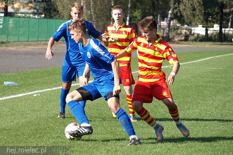 Juniorzy Stali Mielec przegrali z Jagiellonią Białystok