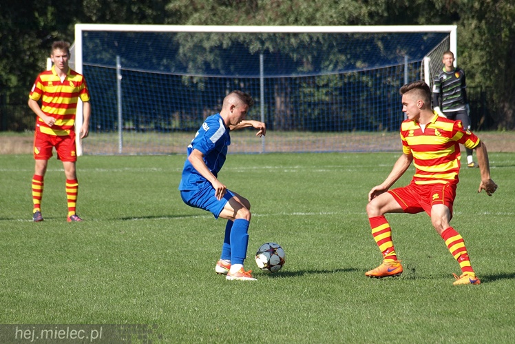 Juniorzy Stali Mielec przegrali z Jagiellonią Białystok