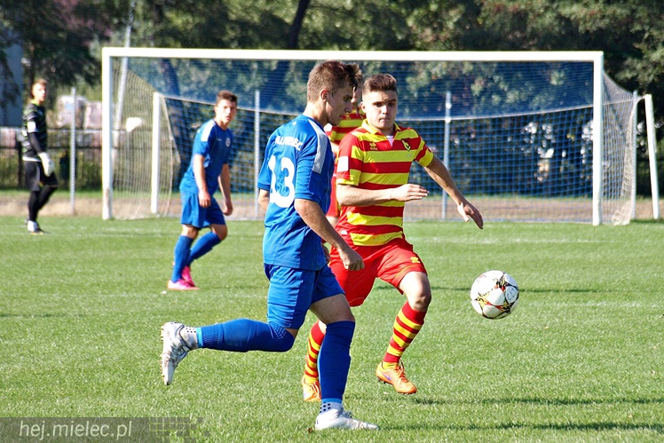 Juniorzy Stali Mielec przegrali z Jagiellonią Białystok