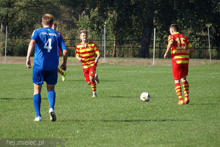 Juniorzy Stali Mielec przegrali z Jagiellonią Białystok