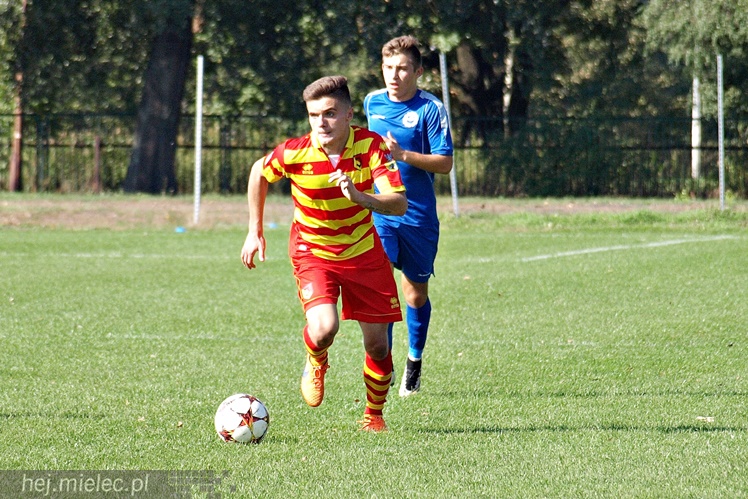 Juniorzy Stali Mielec przegrali z Jagiellonią Białystok