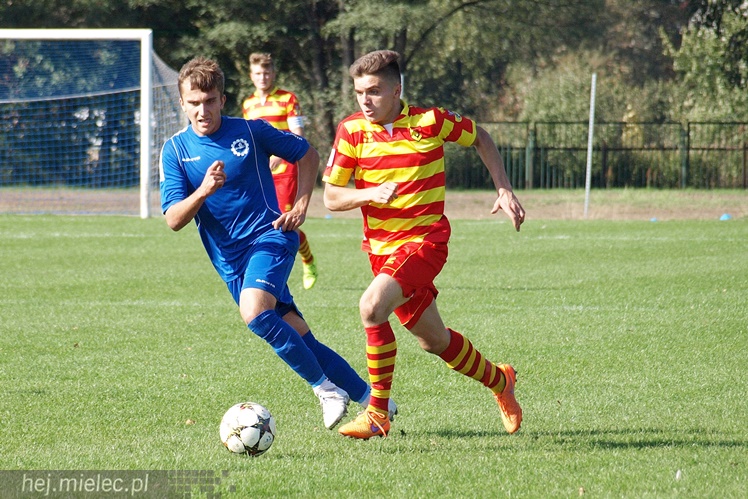 Juniorzy Stali Mielec przegrali z Jagiellonią Białystok