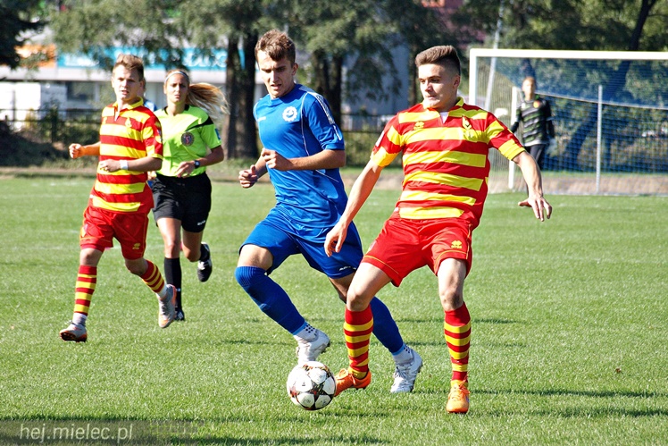 Juniorzy Stali Mielec przegrali z Jagiellonią Białystok