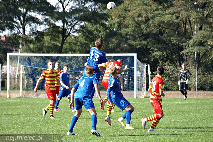 Juniorzy Stali Mielec przegrali z Jagiellonią Białystok