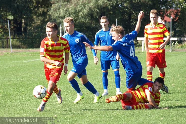 Juniorzy Stali Mielec przegrali z Jagiellonią Białystok