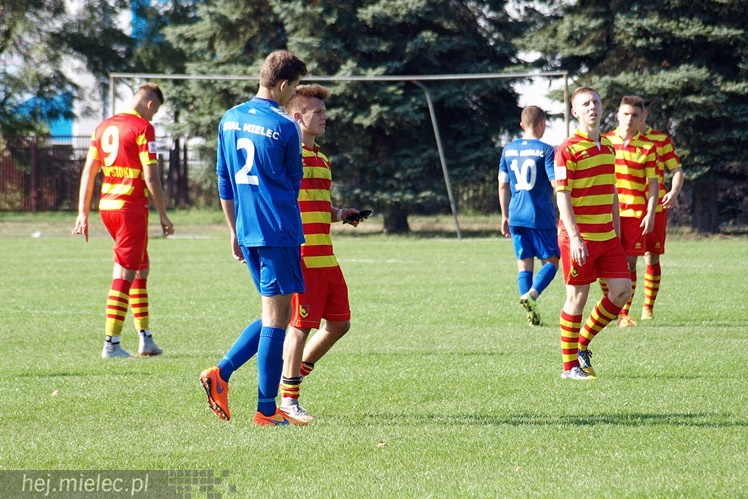 Juniorzy Stali Mielec przegrali z Jagiellonią Białystok