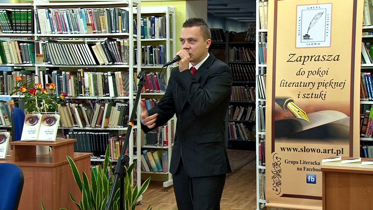 Promocja książki ?Alfabet szyfru? Damiana Tomeckiego