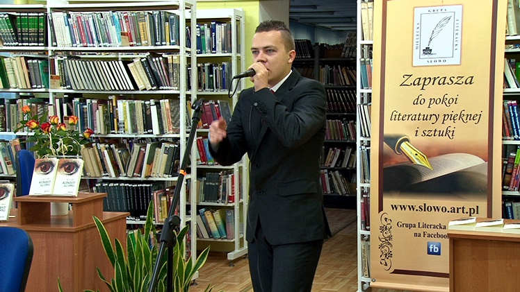 Promocja książki ?Alfabet szyfru? Damiana Tomeckiego