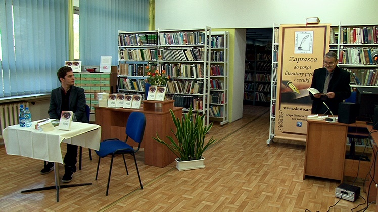 Promocja książki ?Alfabet szyfru? Damiana Tomeckiego