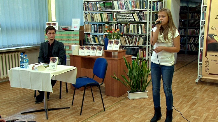 Promocja książki ?Alfabet szyfru? Damiana Tomeckiego