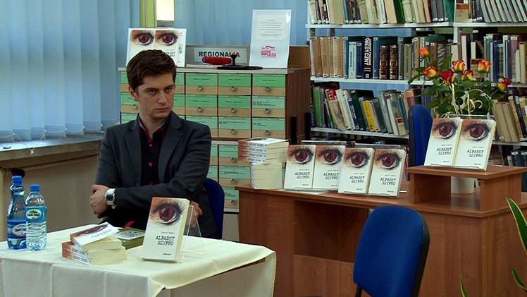 Promocja książki ?Alfabet szyfru? Damiana Tomeckiego