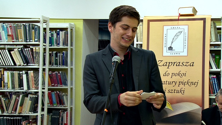 Promocja książki ?Alfabet szyfru? Damiana Tomeckiego