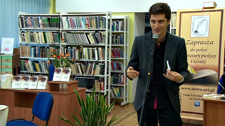 Promocja książki ?Alfabet szyfru? Damiana Tomeckiego