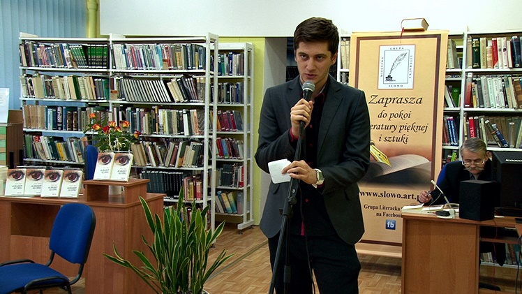 Promocja książki ?Alfabet szyfru? Damiana Tomeckiego